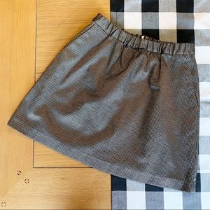 Madewell | Metallic Zip Up Skirt with Pockets XS
